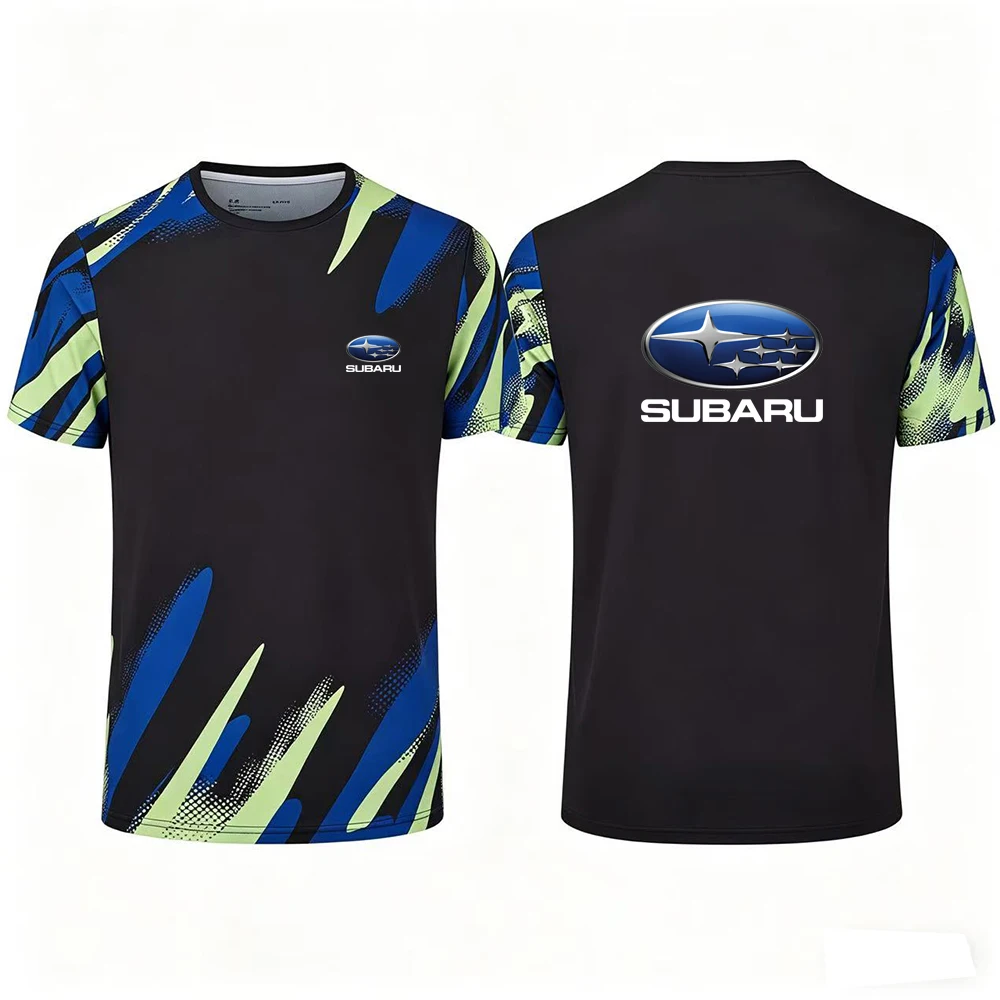 Camiseta esportiva exclusiva para fãs da Subaru, de secagem rápida, com 5 cores para escolher, para fãs de carros que desejam secagem rápida e sem suo