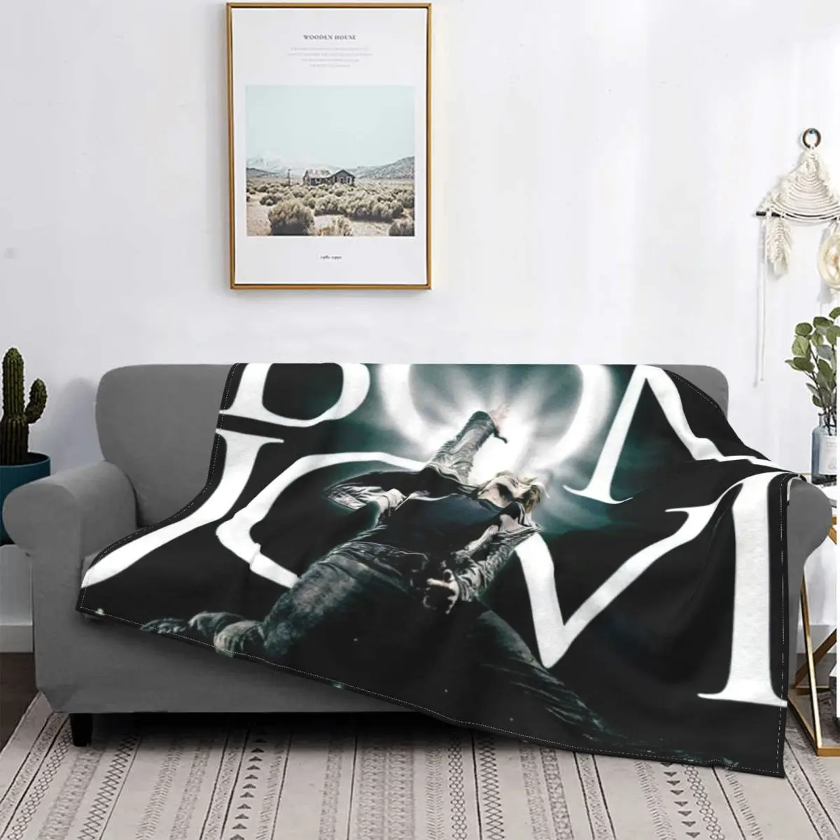 THE BON REAL JOVI TOUR PAGUYUBAN An Ultra-Soft Micro Fleece Blanket