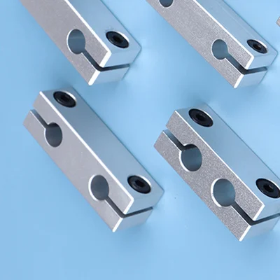 6MM 8MM Pillar Parallel Clamp With The Same Diameter Optical Axis Fixing Steel Pipe Round Frame Connector