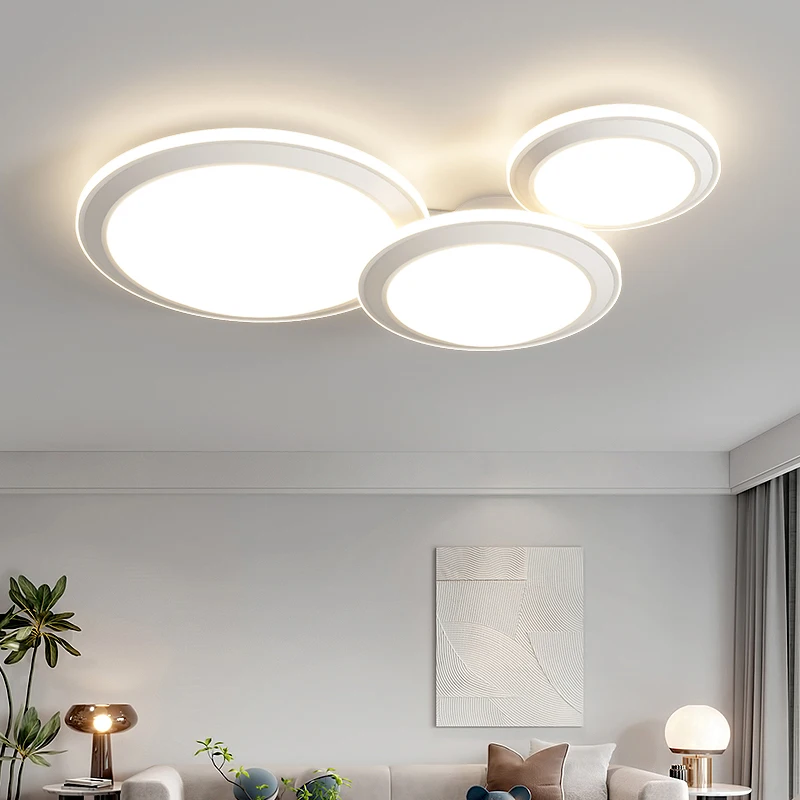 Modern LED Ceiling Light For Living Room Ceiling Lamp Bedroom Dining Room Kitchen Light White Indoor Decor Home Lighting Fixture