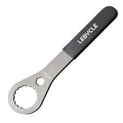 Lebycle MTB Road Bike Stainless steel Bottom Bracket Wrench Bicycle Bottom diameter 39/40.5/44/46/50MM BB Removal Tool Wrench