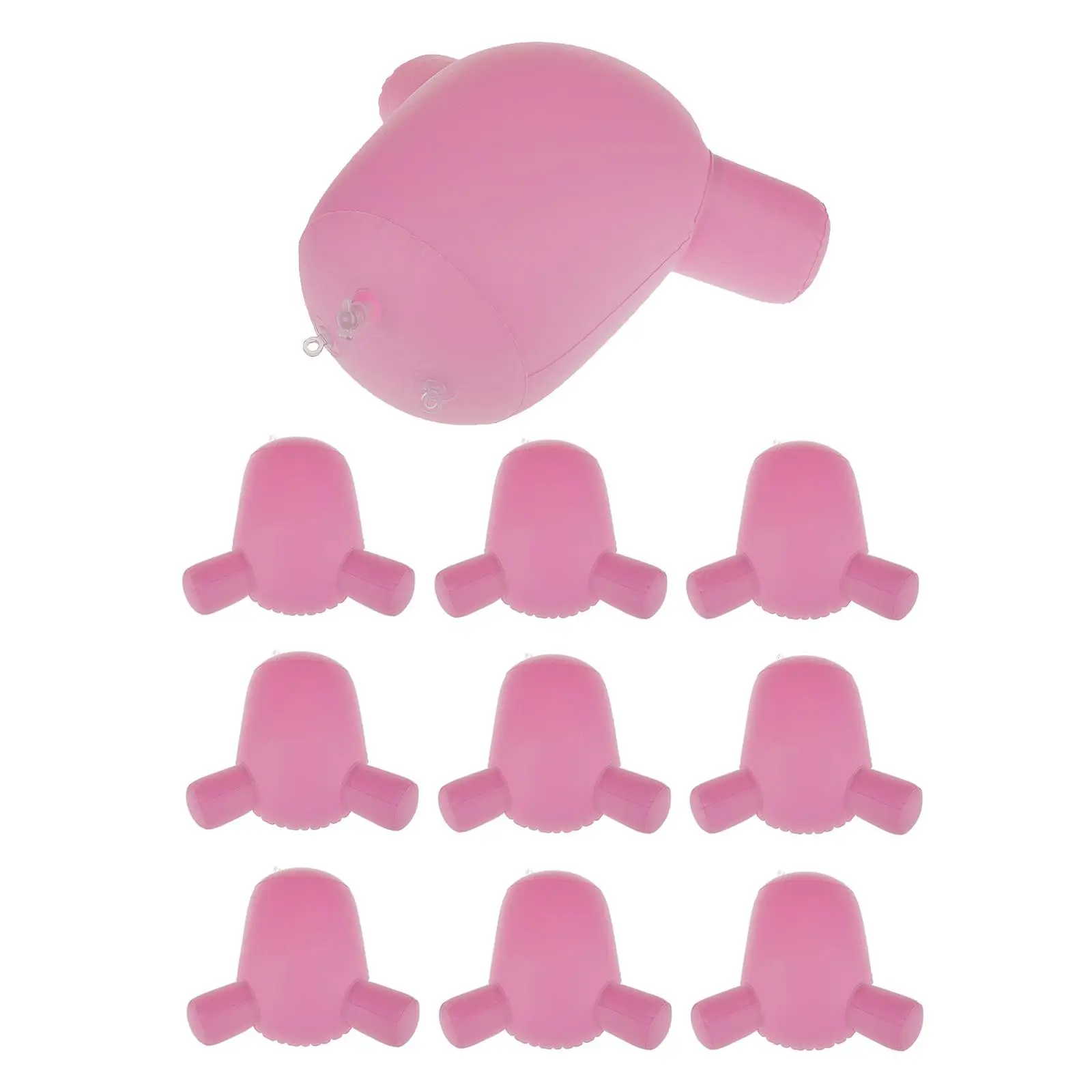 Inflatable Diaper Display Stand Buttock Model Wear Resistant PVC Mannequin for Baby Pant Product Photography