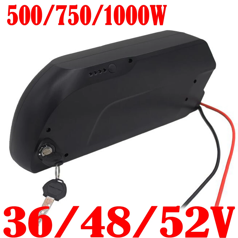 

ebike battery 36V 48V 52V 10AH 13AH 15AH 17AH 17.5Ah 18AH lithium battery for bafang BBSDH BBS02 1000W 750W 500W electric bike