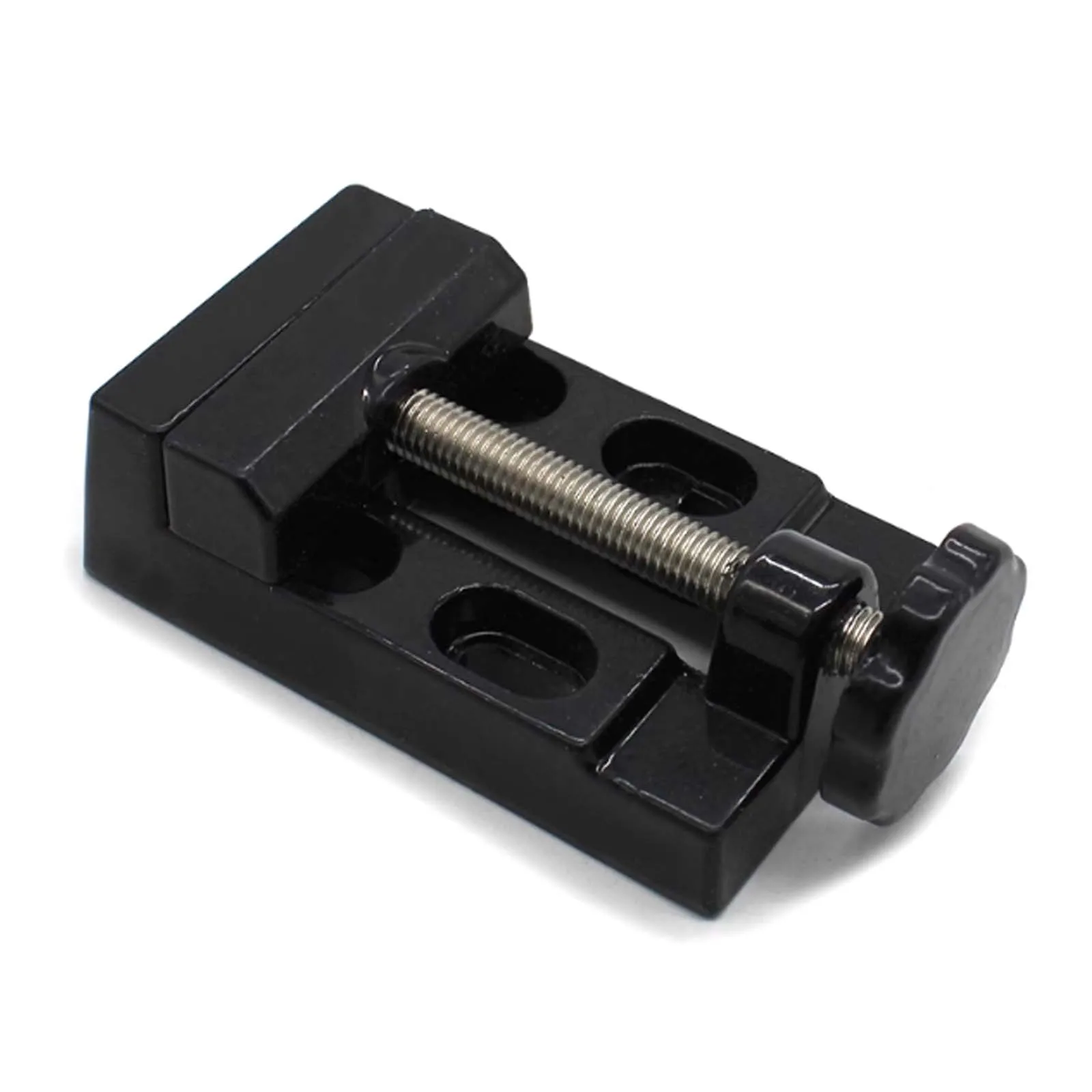 

Small Aluminium Alloy Bench Vice, Mini Flat Clamp Desktop Engraving Welding Auxiliary