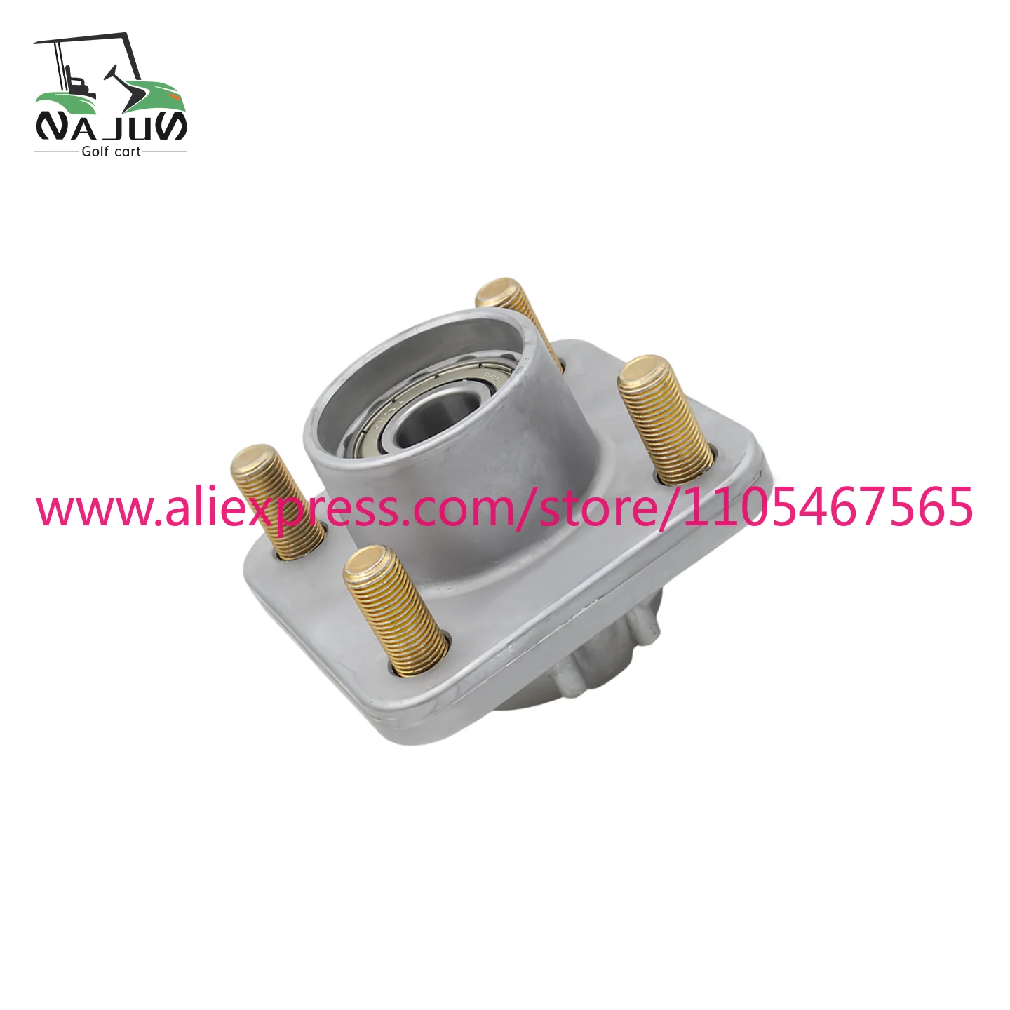 

Front wheel hub assembly with bearings for Club Car DS Precedent 2003 + golf cart 102357701 1023577-01