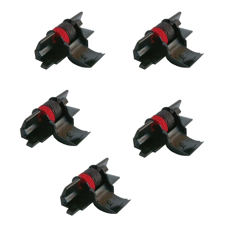 IR40T IR-40T (5-Pack) for Calculator Ink Roller Replacement for CASIO FR 2550 2500 HR100 HR150 HR7 HR8