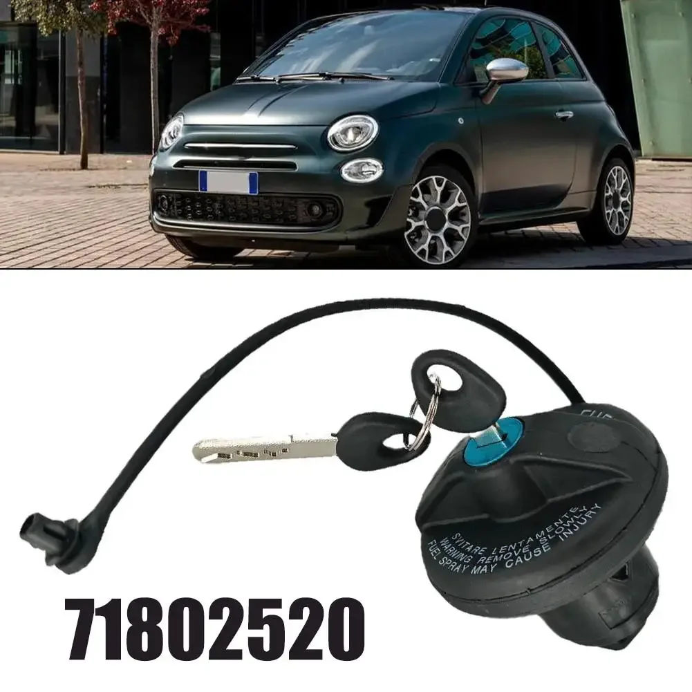For Fiat 500 Grande Punto For EVO 71802520 ﻿Automotive Accessories Car Lock Petrol Fuel Tank Cap With Lock With 2 Keys