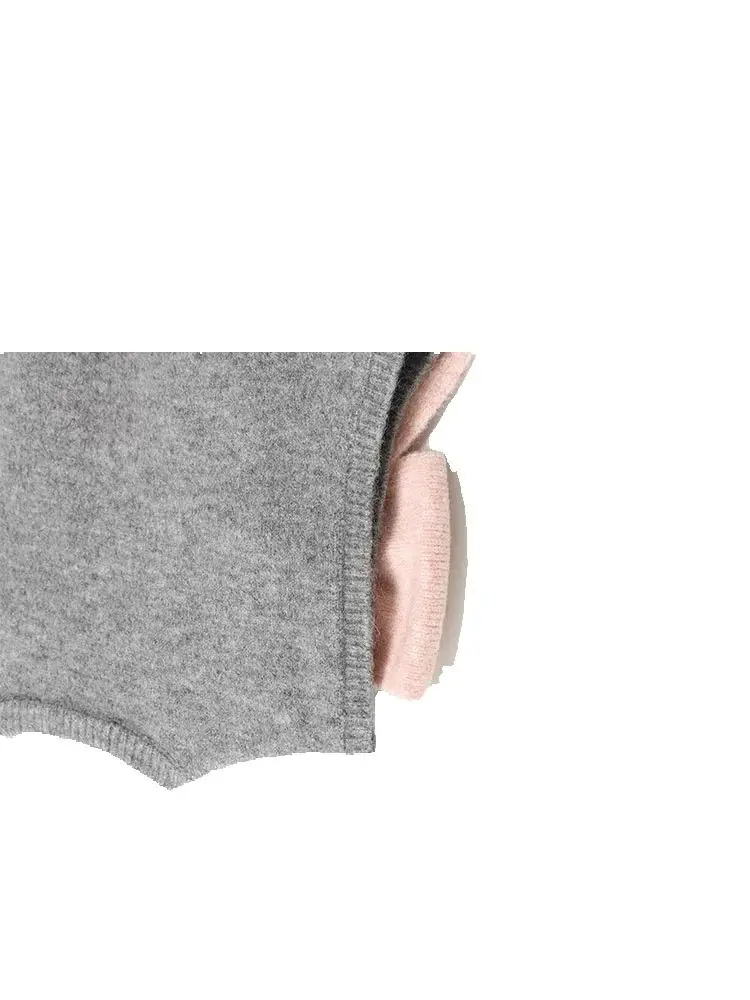 Atasan Rajut Tanpa Lengan HH Bow Trim Camisole untuk Wanita, Musim Semi Musim Panas, Ringan, Meniruskan, Manis, Rajutan, Tank Chic, Lapisan Dasar