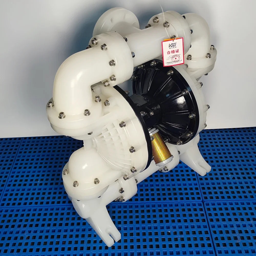 High Quality PP Pneumatic Diaphragm Pump 3 Inch Low Pressure for Clean Water Sewage Handling Kaiyang Brand 1 Year Warranty