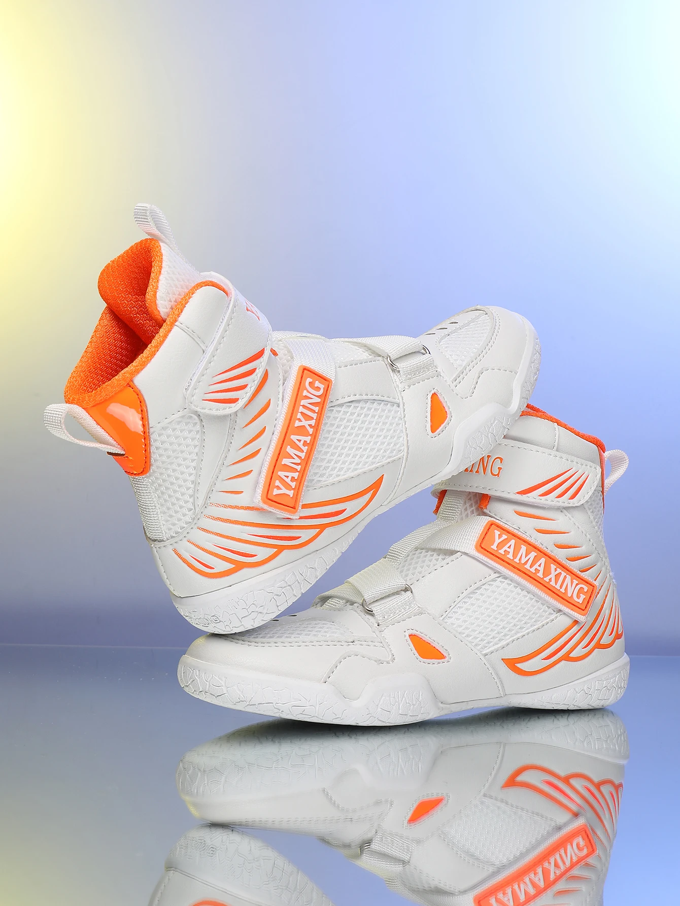 

Kids Wrestling Boxing Shoes Boys Girls Breathable Mesh Non-slip Training Shoes 662