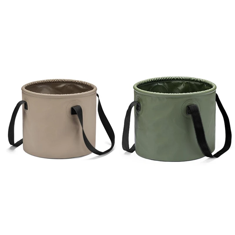 

Top-Camping Folding Bucket Multifunctional Portable Fishing Bucket Telescopic Vehicle-Mounted Water Bucket