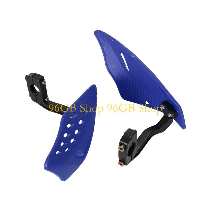 96GB Bar Mounted Handguard Pair for Dirt Bikes with Vented Shell Design