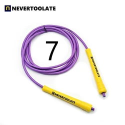 0.5 lbs 10.5ft long 3.2 meters rope length 7mm PVC 15.5cm long handle heavy fitness crossfit crossrope hiit skipping jump rope