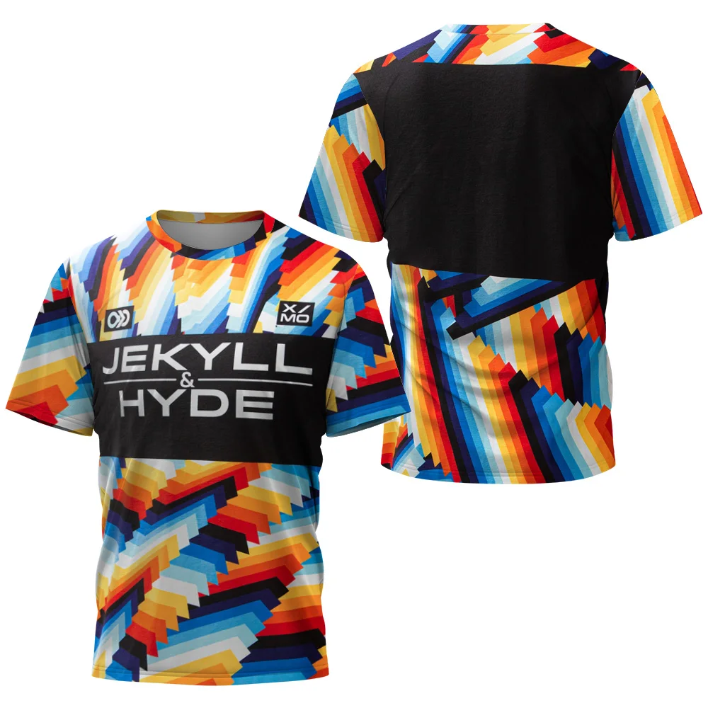 Fashion Trend Men's Table Tennis T-shirt Men's Summer Tennis Badminton T-shirt Top Table Tennis Club Quick Drying Short Sleeve
