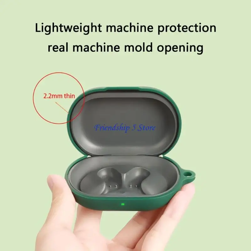 

T8WC Flexible Guard Silicone Protective Case Housing For Chasers Earphone Shockproof Cover Scratch Resistant Sleeve Daily Use