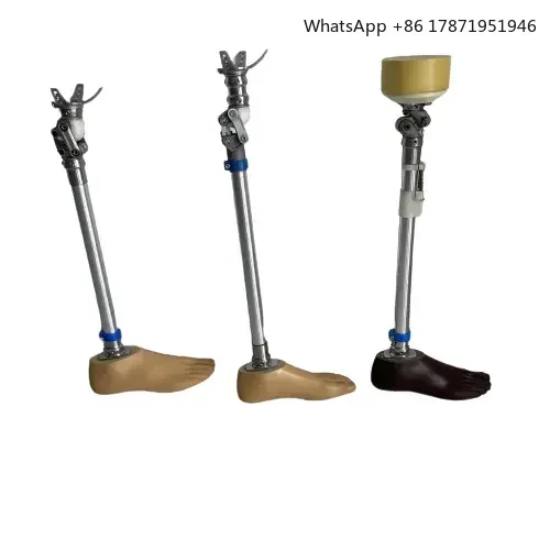 

China prosthetic factory artificial limb prosthetic leg above knee with four axis knee joint