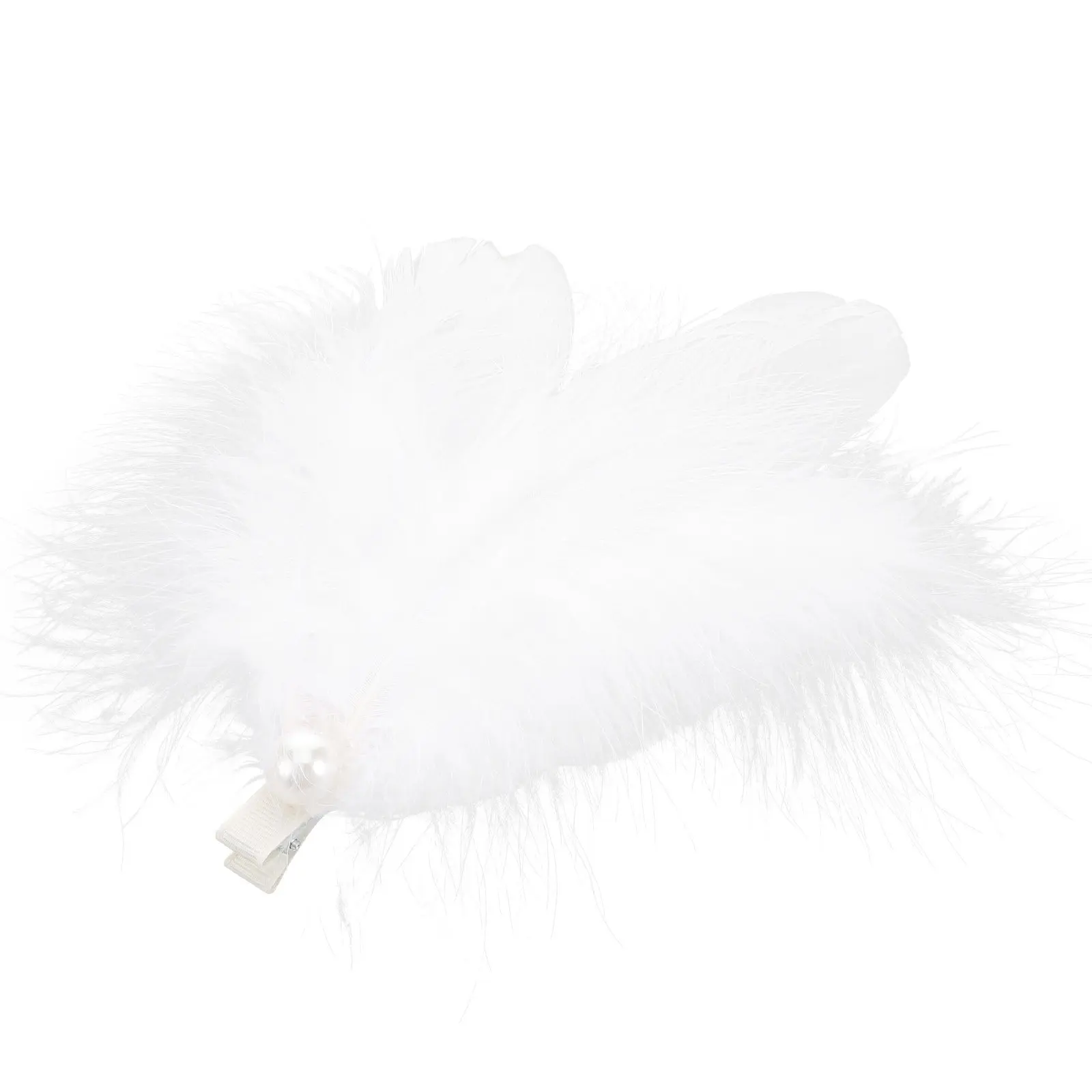 

Изящная балетная заколка для волос в виде лебеди с перьями, для невесты, свадебной вечеринки, танцевального костюма, эстетичная, винтажная, белая