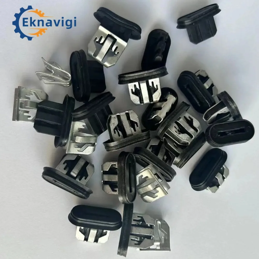 20PCS 1110167-00-A 2X Bumper Rocker Panel Molding Trim Clips For Tesla Model 3 2019-23