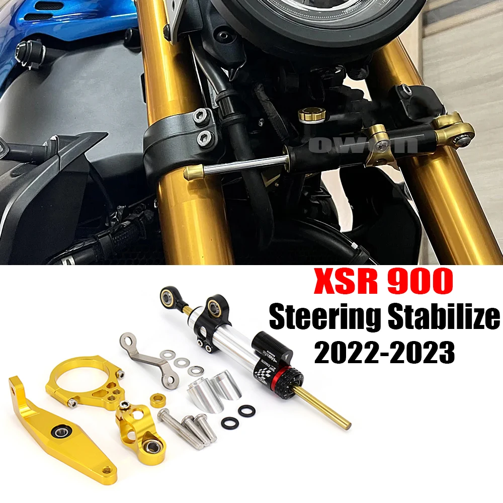 XSR900 Xsr900 Motorcycle Steering Stabilize Damper Bracket For Yamaha XSR900 XSR 900 Xsr900 xsr 900 2022-2023