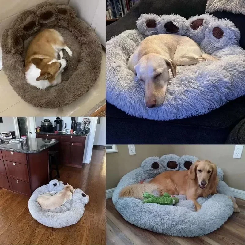 Washable Plush Sofa Bed for Small Dogs and Cats, Warm Accessories, Large Dog Bed Mat, Kennel, Medium Basket, Puppy Supplies, New