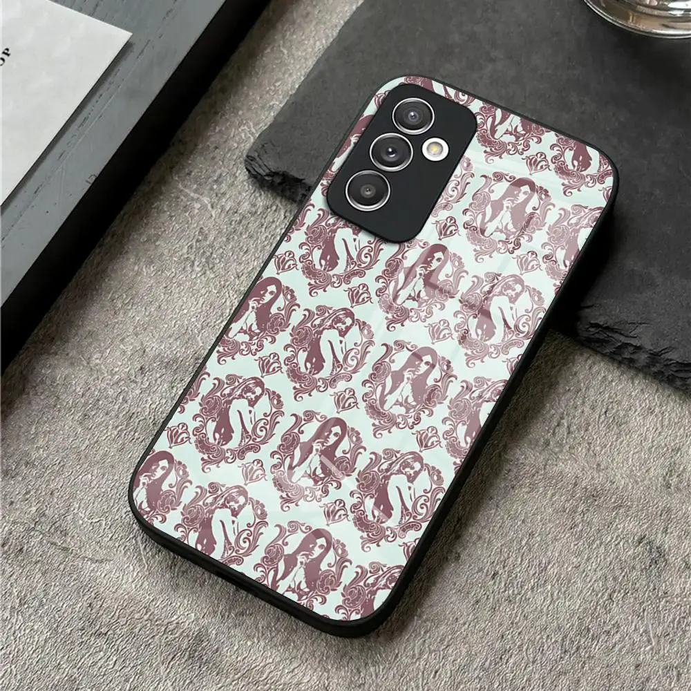 Custodia per telefono Hysteric Glamour per S24 Ultra Samsung S23 Fe S22 S20 S21 Plus Galaxy A54 A34 A24 A53 A16 Cover in vetro