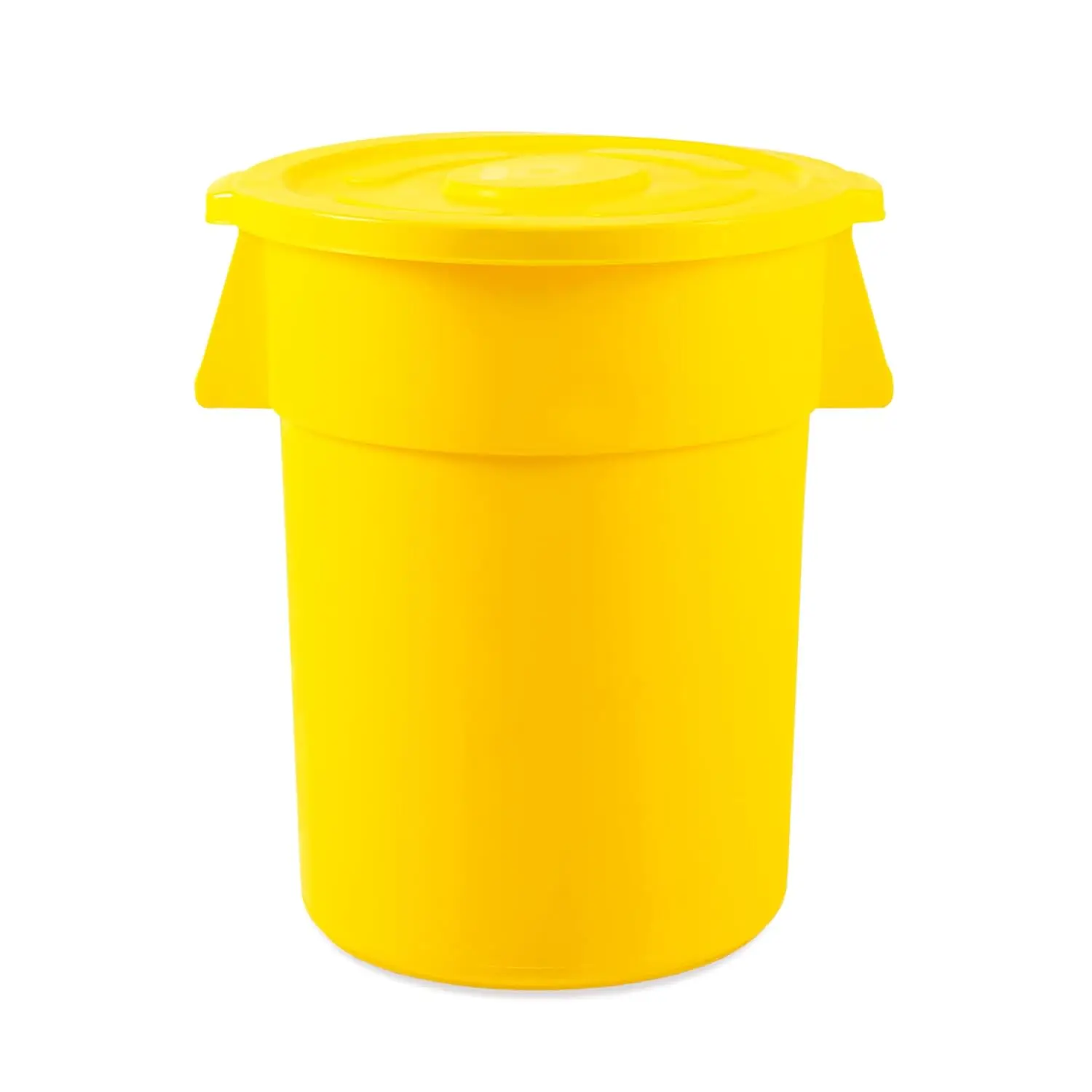 55 Gallon Trash Can With Lid Round Ingredient Storage Containers Recycling Bin Kitchen Garbage Can Office Garbage Can Trash Barr