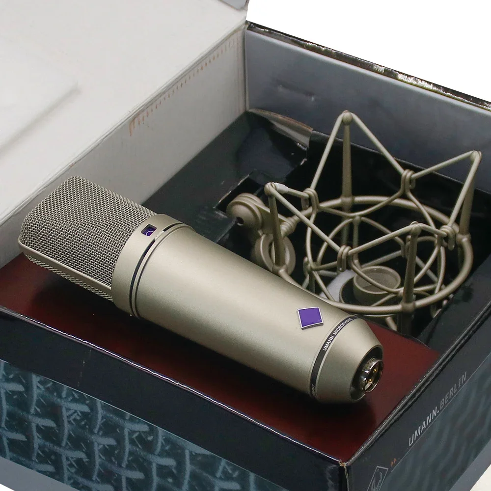 

Ai 87 U Professional Studio Microphone Set Anchor And Live Broadcast Capacitor Microphones