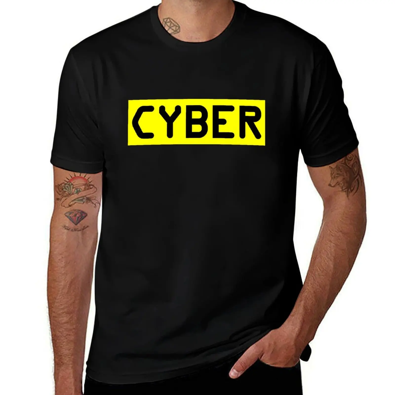 

CYBER T-Shirt summer shirt customizeds plus sizes mens graphic t-shirts funny