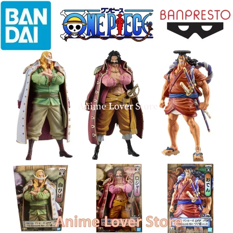 

Bandai Banpresto Original One Piece DXF Wano Country Edward Newgate Gore D Roger Oden Anime Figures Toys for Kids Gift