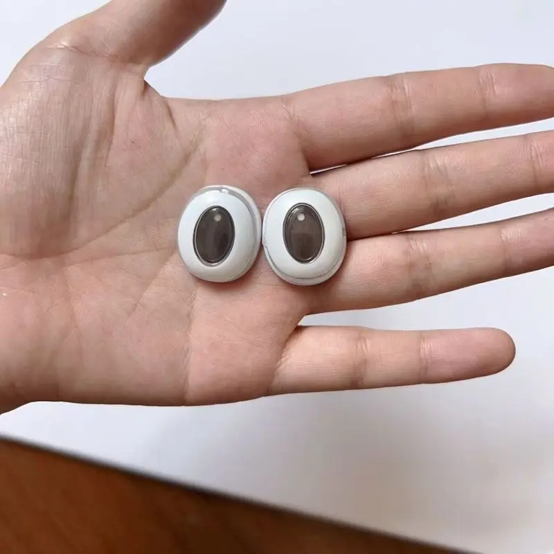 قطع غيار للعيون مكونة من طبقتين لدمى لابوبو بطبقة مزدوجة من البلاستيك ملحقات العين لعبة دمى وملحقاتها