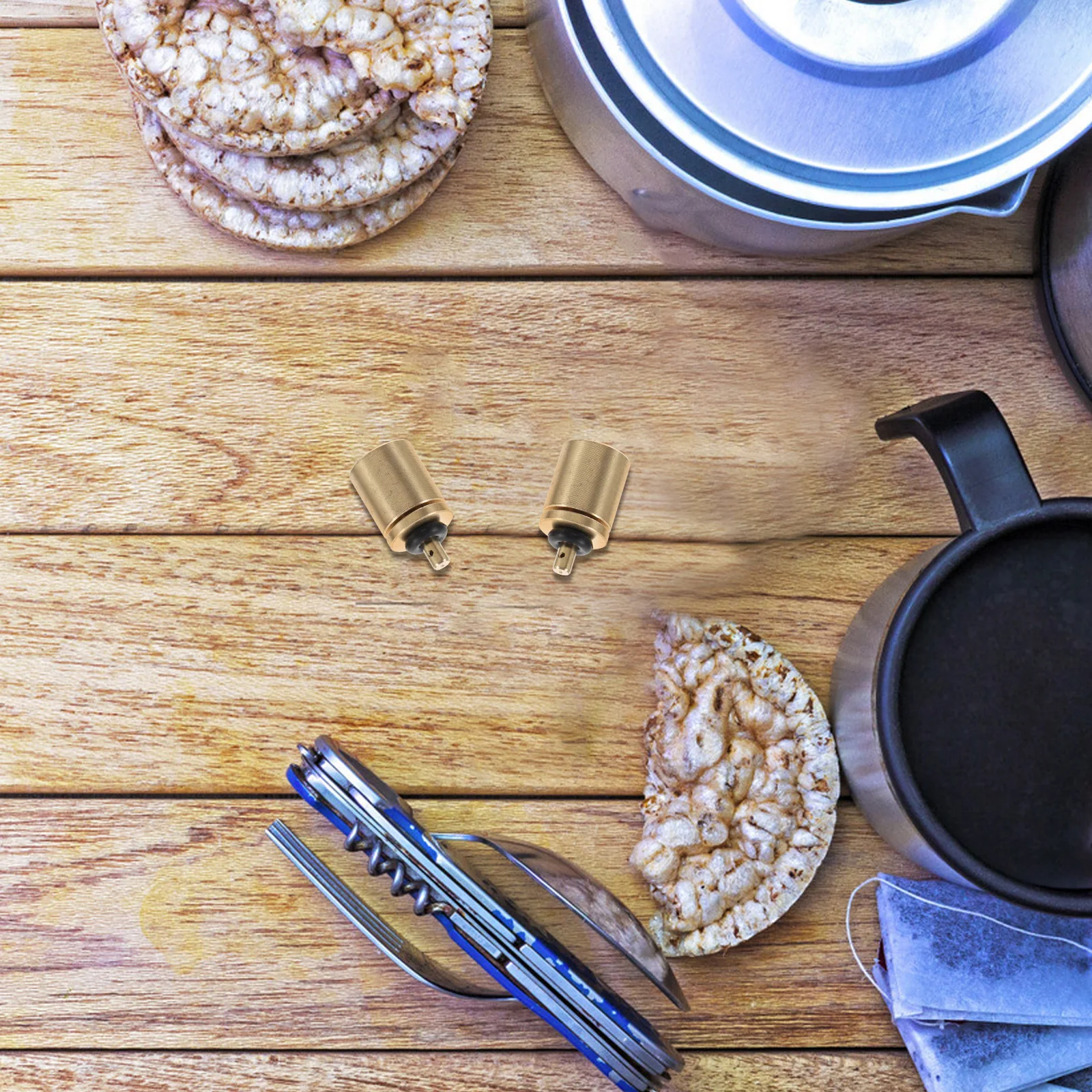 다용도 캠핑 가스 밸브 변환기 이미지