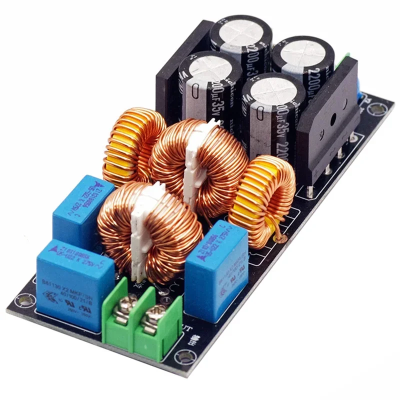 AC EMI Filter Audio Power Amplifier EMC EMI Electromagnetic Interference Purify Power DC Differential Mode Common