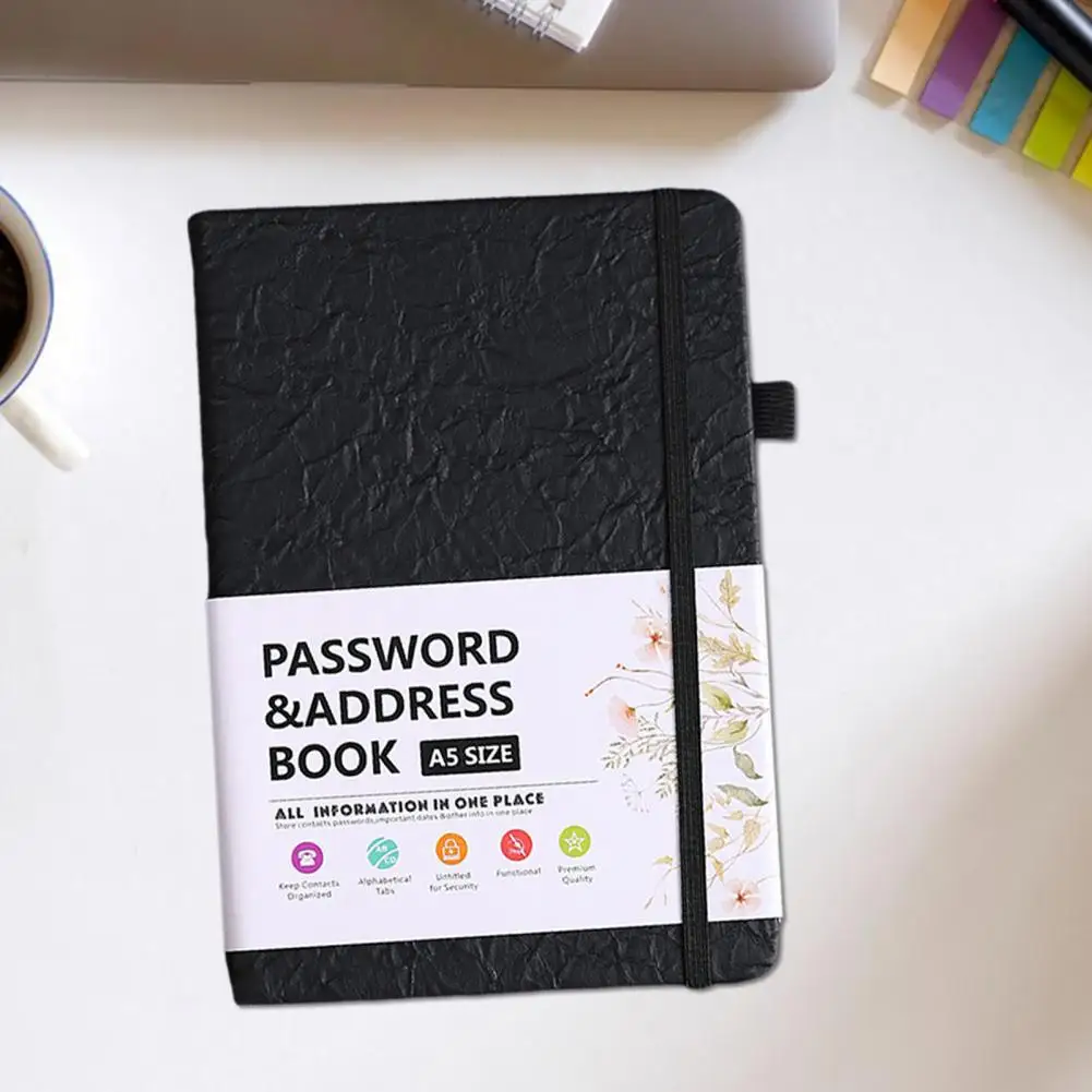 دفتر ملاحظات ممتاز من الجلد الصناعي ، منظم شهري ، ورق ممتاز للبائعين ، مع مخطط