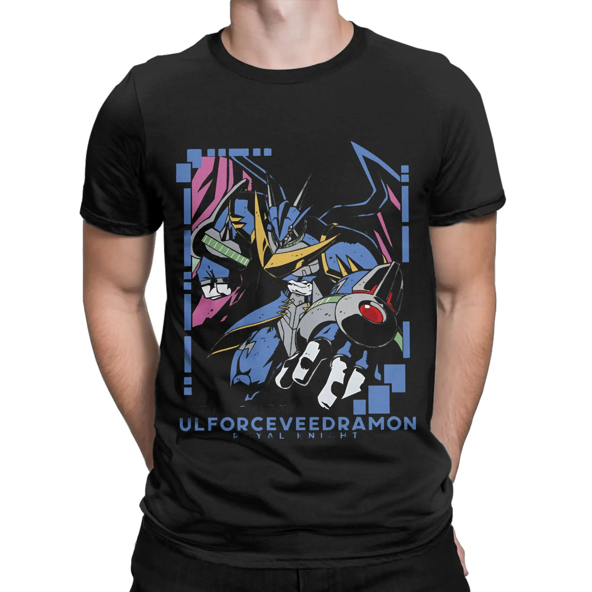 Fashion Digital Monster Digimon Royal Knight T Shirt for Men Women Cotton T-shirts Short Sleeve Clothing