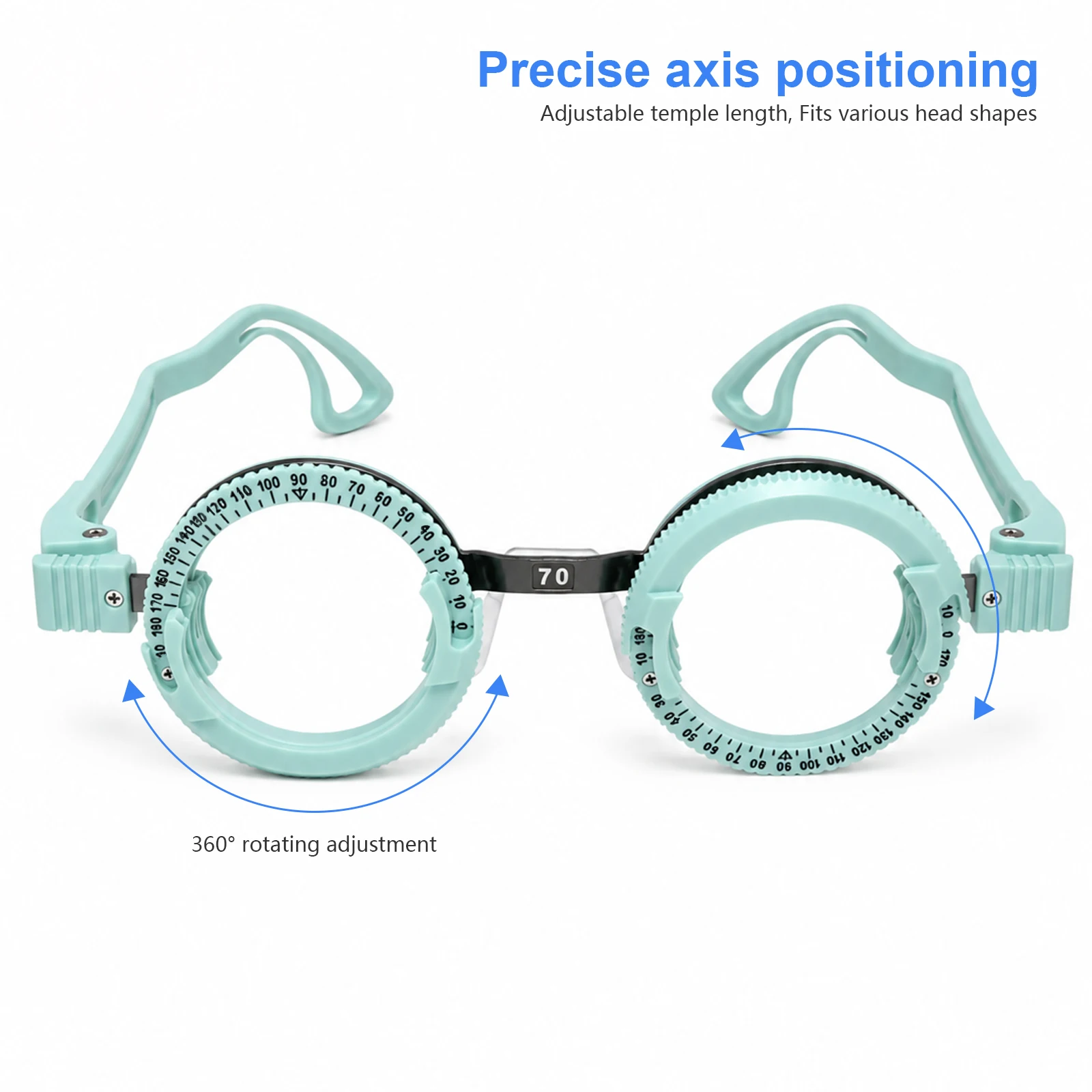 InnoVue Opto TF-AT Trial Lens Frame with PD & Axis Adjustment for Optometry Eye Exam Trial Frame