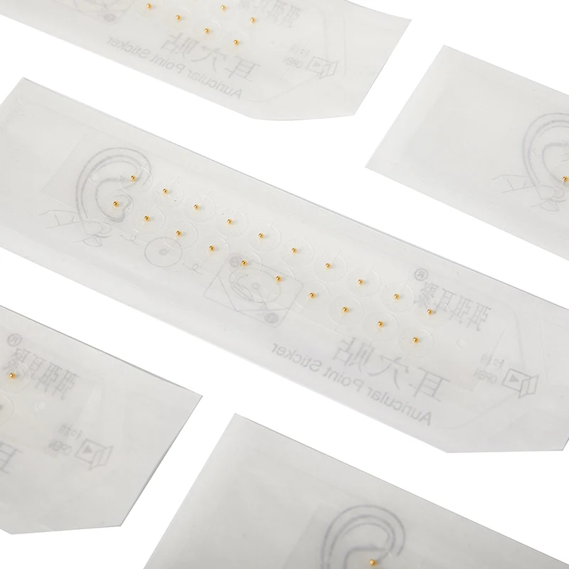 100/200PCS Transparent Ear Point Stickers Ear Pressure Stick Acupuncture Auricular Ear Stickers Massage Ear stickers