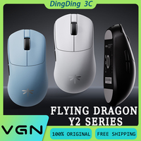 VGN Flying Dragon Y2 PRO Wireless Mouse 3Mode Dual 8K Long Battery Life Lightweight Ergonomics Web Driver Custom Gaming Mouse