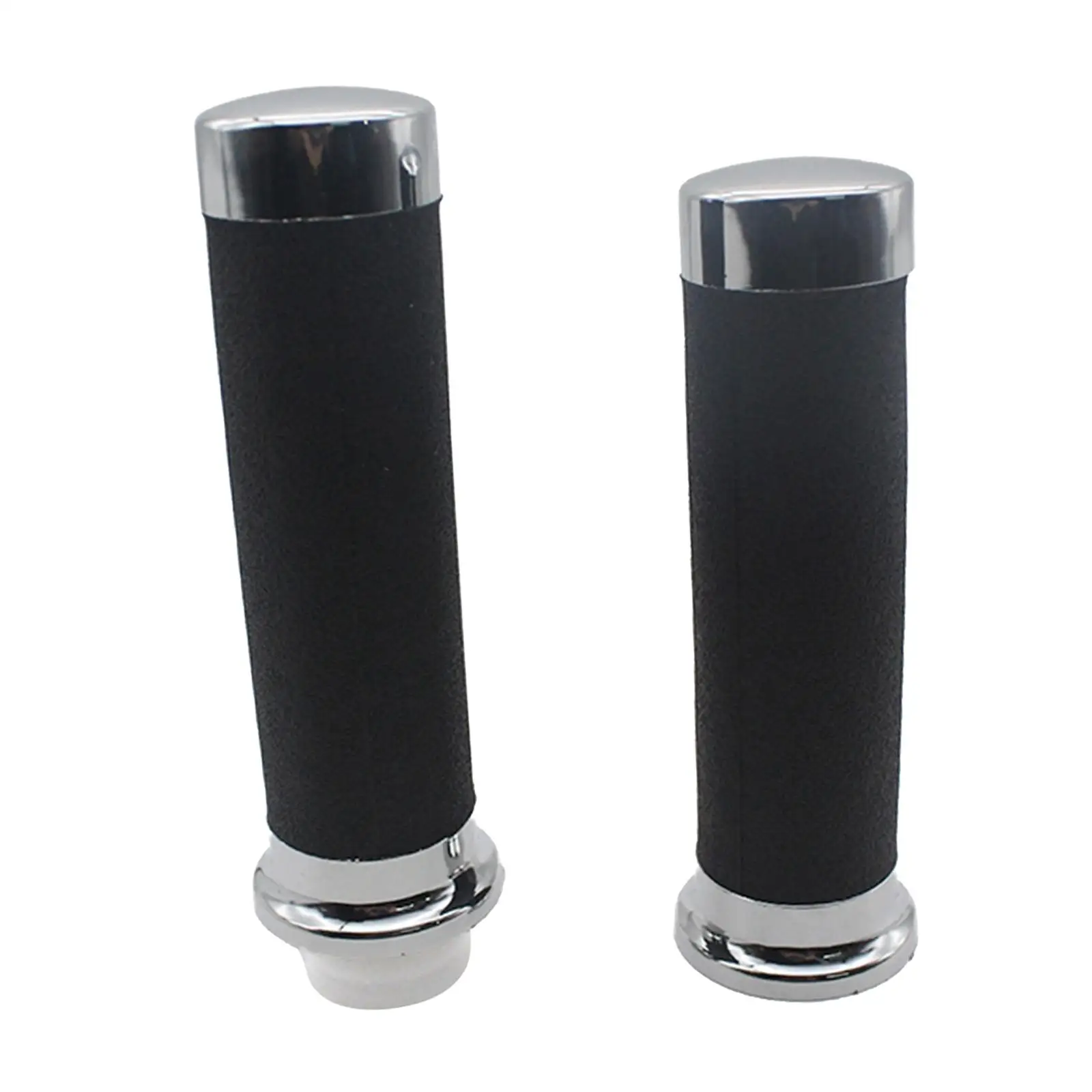 Universal Motorcycle Grips Comfort Rubber Handlebar Grip for Chopper Cruiser Honda Shadow VT600 VT750C2 Magna 250 NV400 Steed