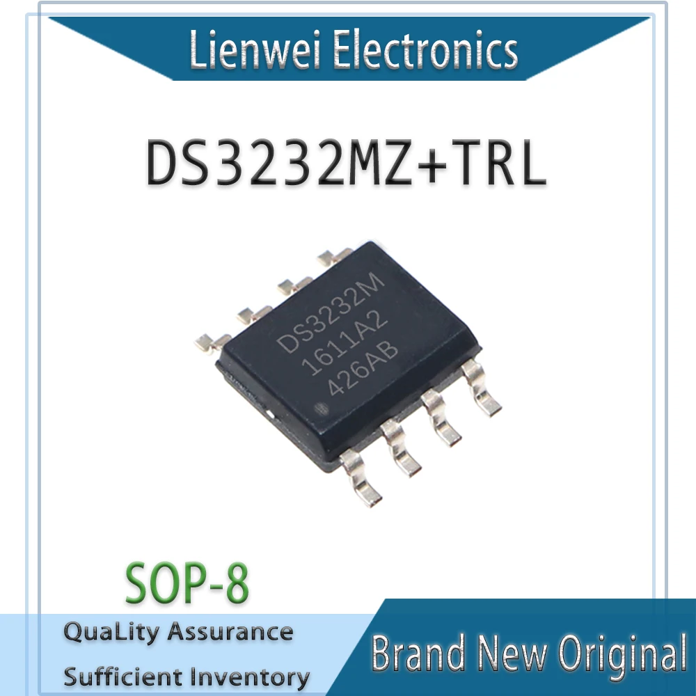 

100% New Original DS3232M DS3232MZ+TRL DS3232MZ DS3232 IC Chipset SOP-8
