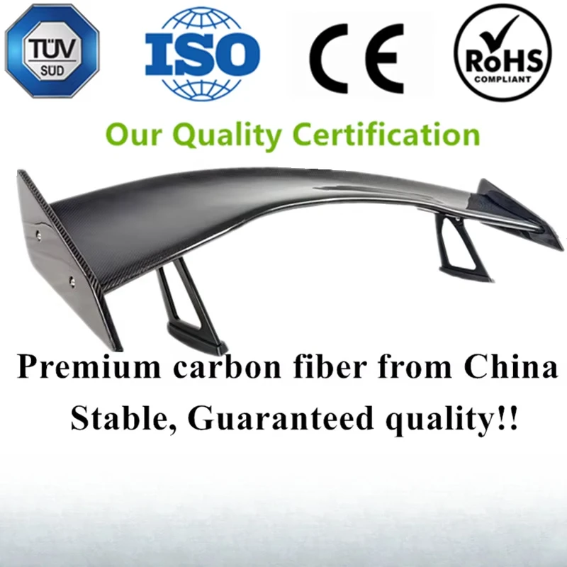 HRC Style Lightweight Carbon Fiber Spoiler Rear Track Wing for S Car Spoiler 2024-2025