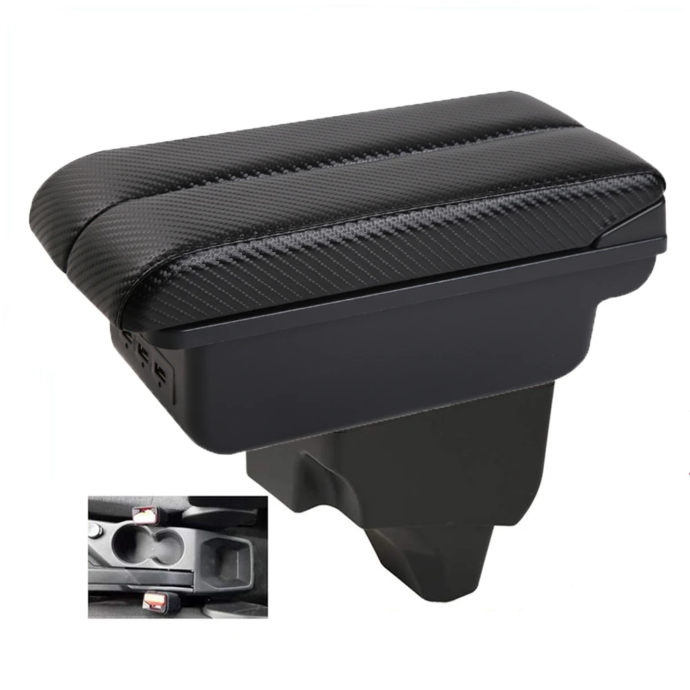 Auto 208 Armsteunbox opbergkoffer voor middenconsole bestuurder elleboogsteun