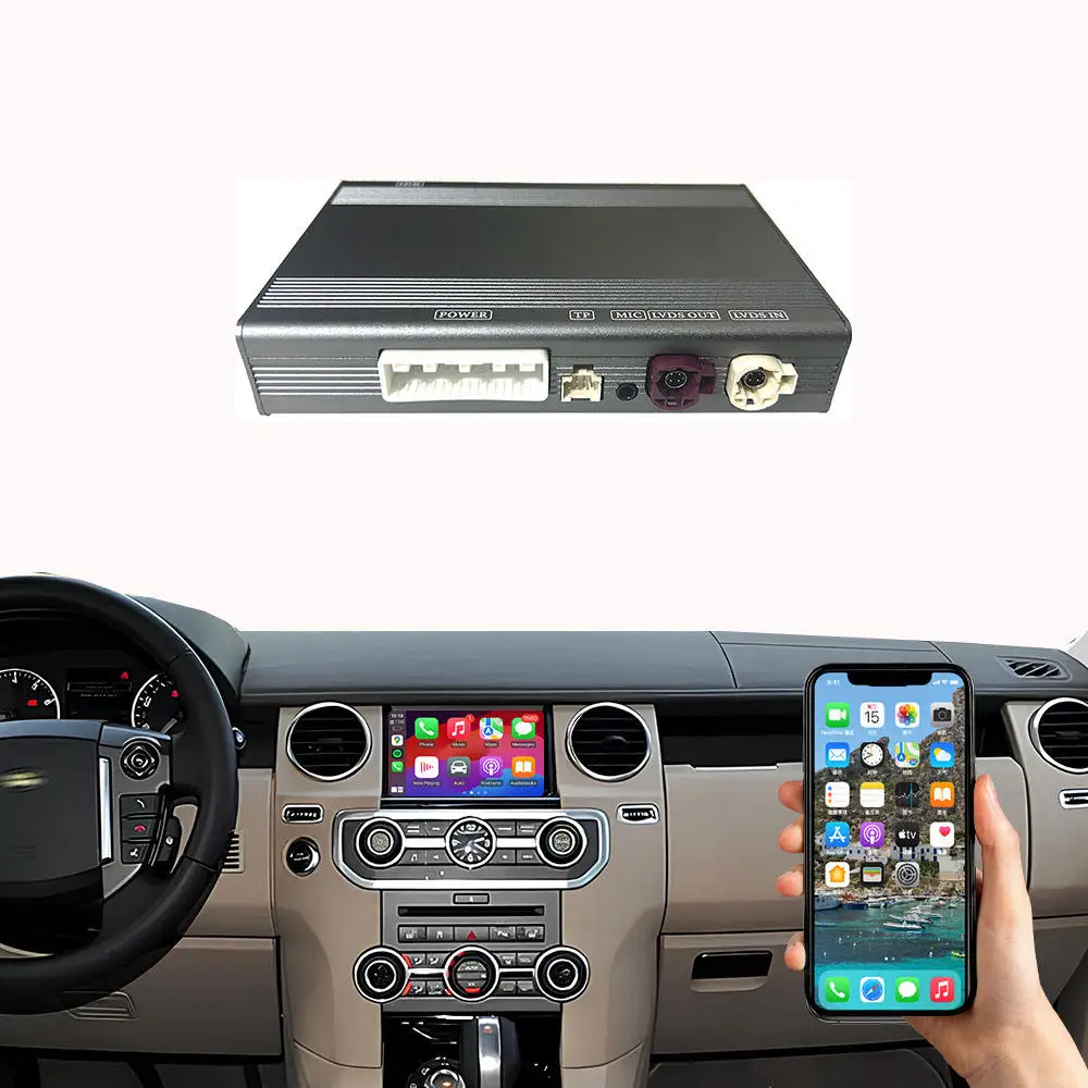 

Single Display Denso System Original Screen Upgrade Wireless Carplay Android Auto For Range Rover 2010 Navigation Music Player