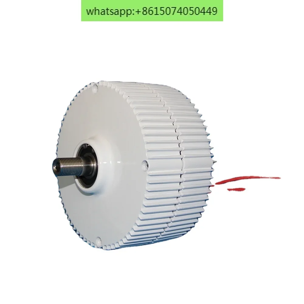 300W low rpm permanent magnet generator maglev generator axial flux motor