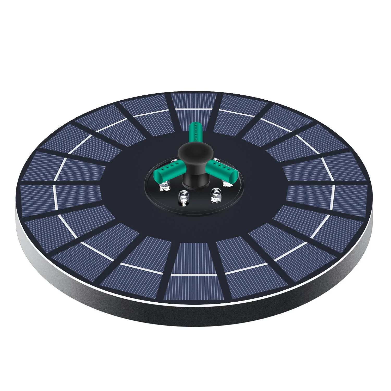 

LED Solar Fountain Floating Pump for Bird Bath With Battery Backup Solar Fountain Kit Solar Hummingbird Fountain