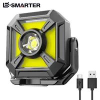 XPE COB Car Repair Working Lights USB Charging Super Bright Torch Power Display Powerful LED Work Light for Outdoor Camping Use