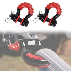 2Pcs D-Ring Anchor Shackle 5/8