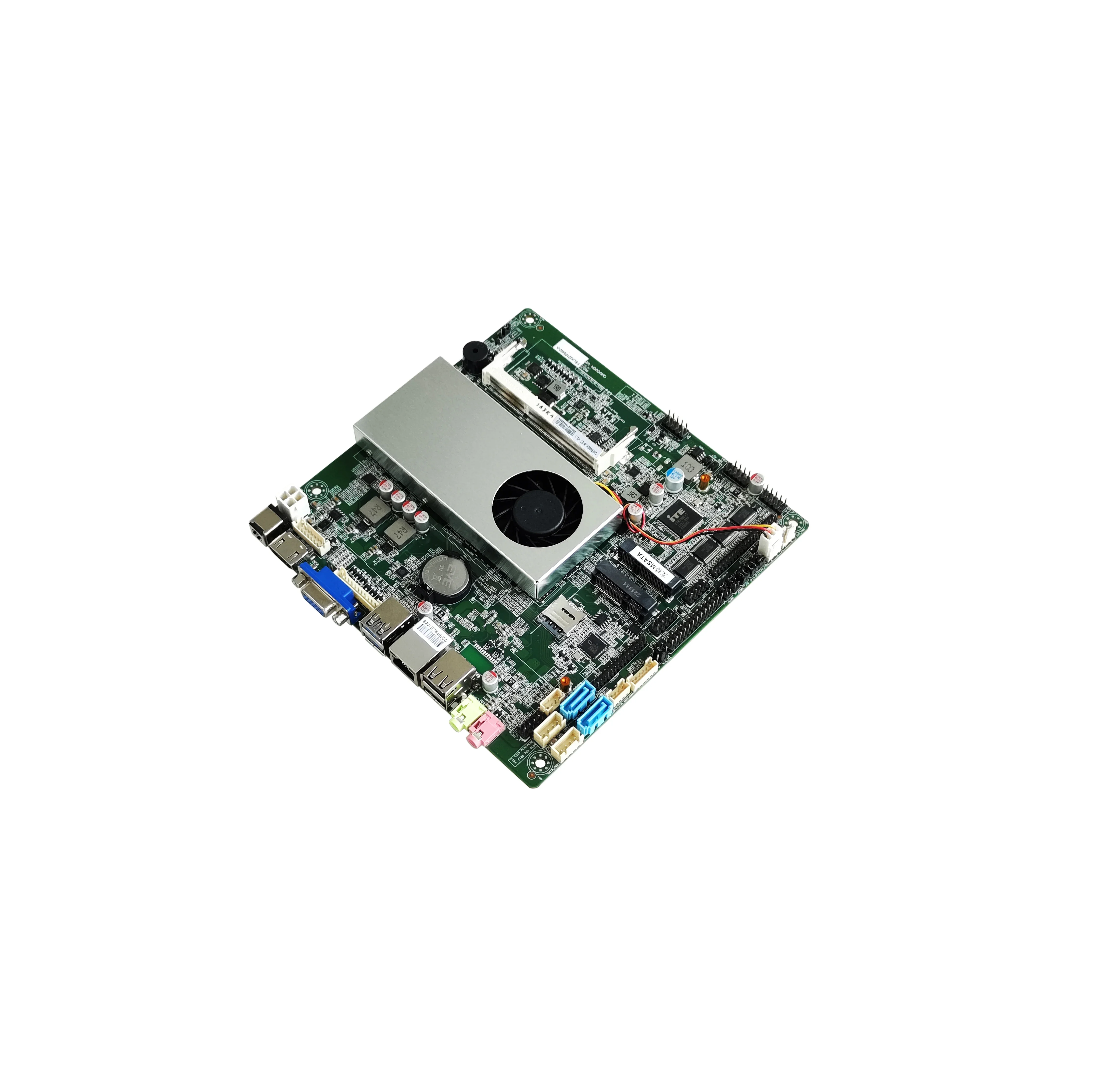 2025 ELSKY Cheap Core I3 I5 I7 I5 5200U DDR3 RAM Mainboard 4K Display HD-MI VGA LVDS Mini ITX Motherboard with CPU 6COM