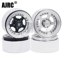 Ajrc Model Car Metal Alloy 1.9 Inch Beadlock Wheel Rims Hubs For Trax Trx4 Axial Scx10 Cc01 D90 1/10 Rc Crawler Car Truck Parts