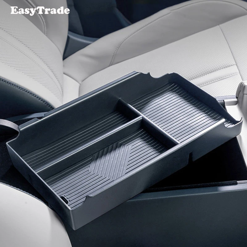 

For ZEEKR 007 2024 2025 Interior Accessories Car Central Control Armrest Storage Box Small Items Organizer