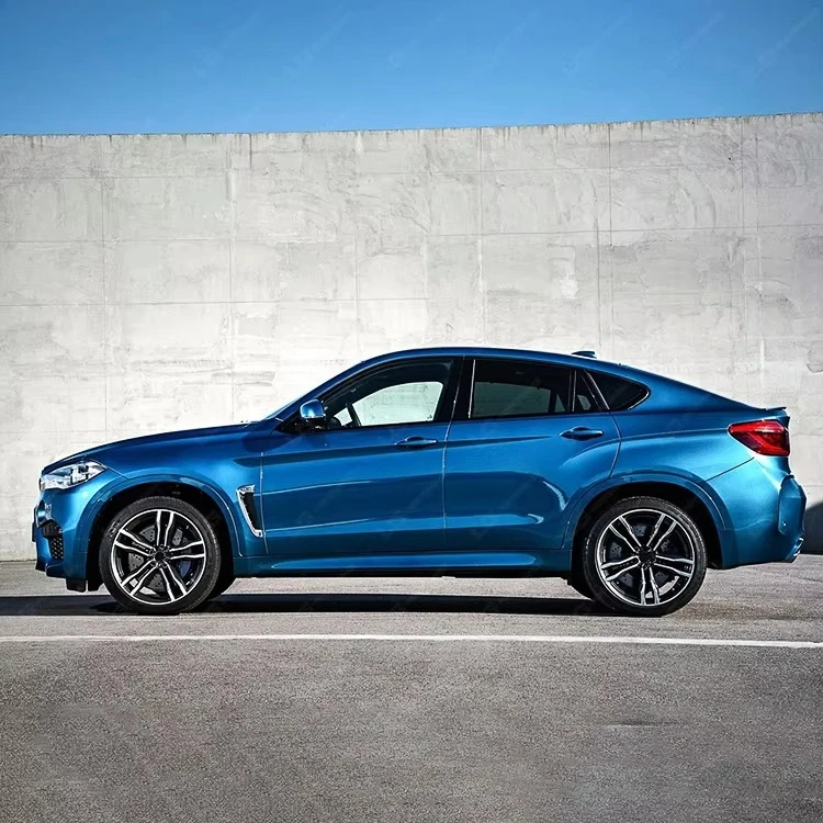 Upgrade to X6M Style for BMW X6 F16 Body Kit with Bumpers Grille Complete Side Skirts Front Lip Rear Diffusers